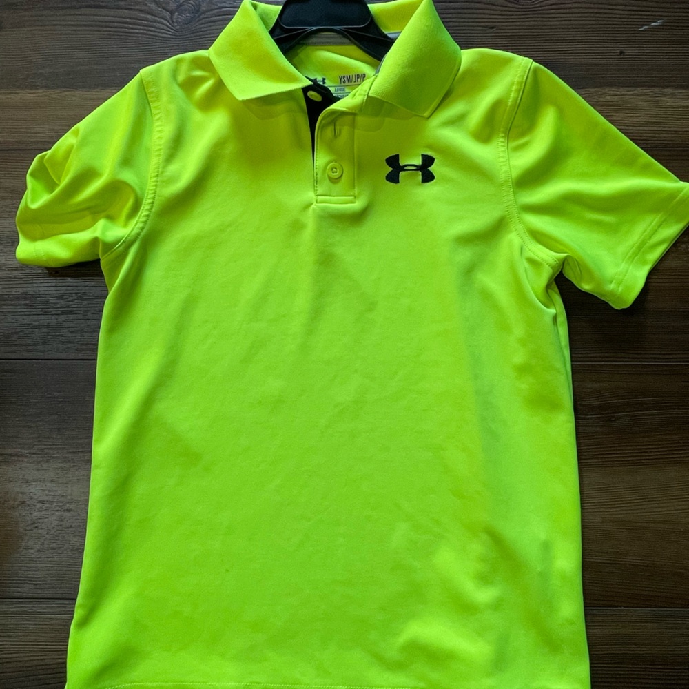 Under Armour Green Performance Polo Shirt